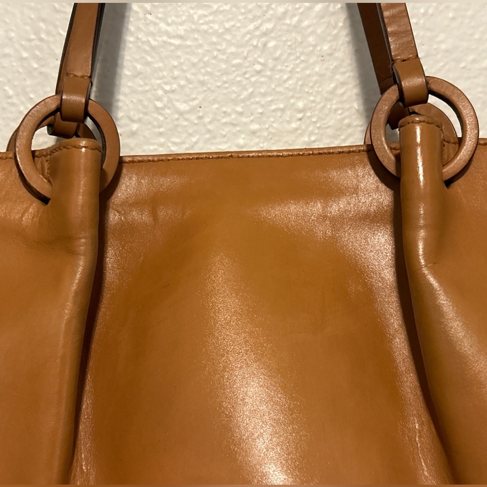 GUCCI Tom Ford Jackie Vitello Calfskin Leather Bag w/ Zip Pouch Vintage 90s VTG - Picture 8 of 16